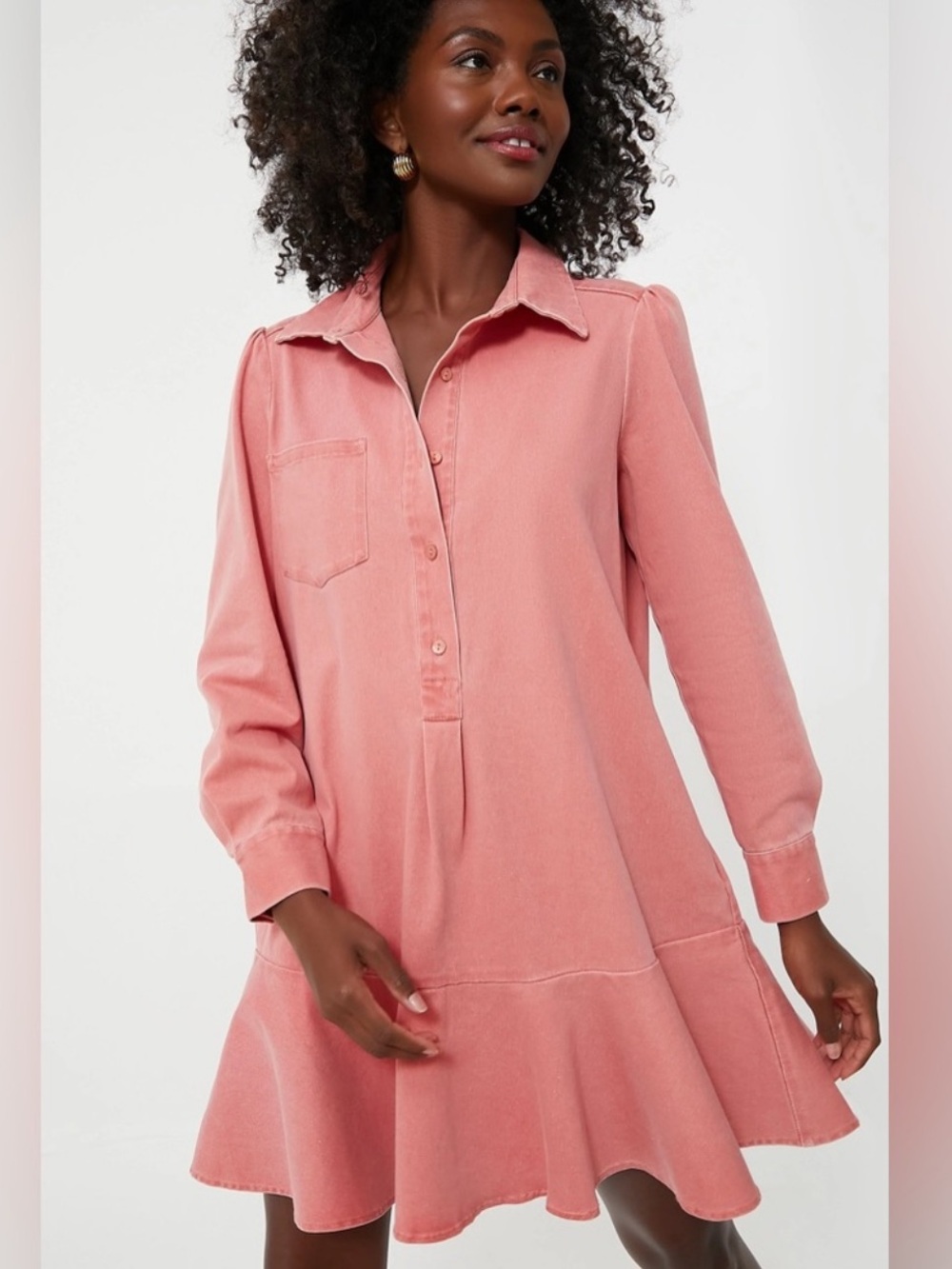 Tuckernuck x Murray’s Toggery Shop Nantucket Red Callahan Shirt Dress Sz M